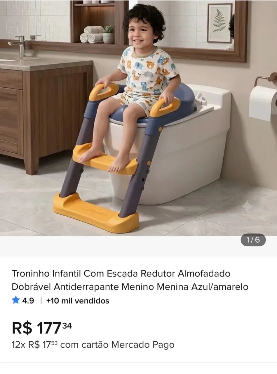  Troninho infantil 