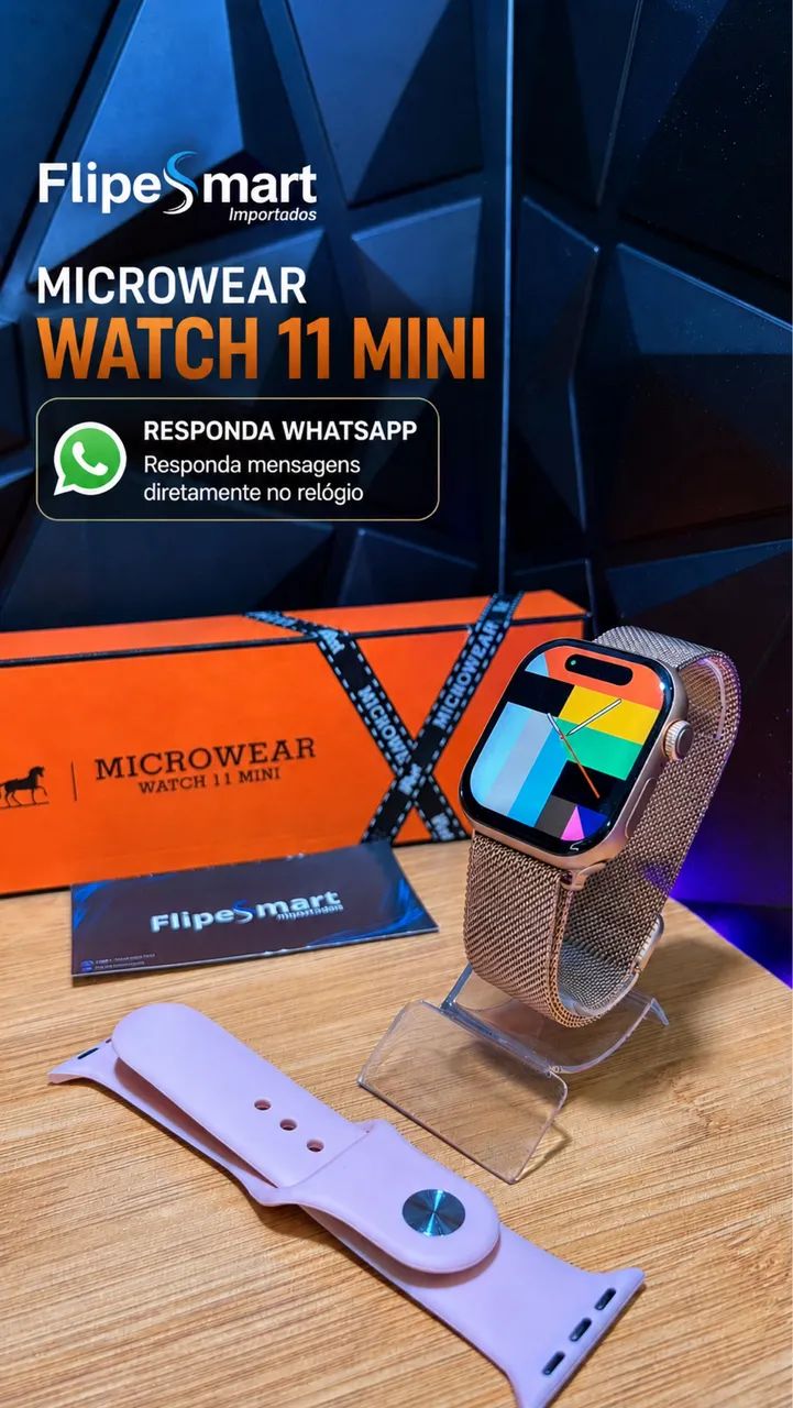 Watch S11 Mini Rosê(Com Garantia)