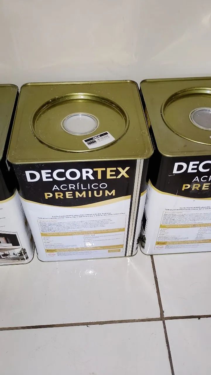 Vendo lata de tinta 