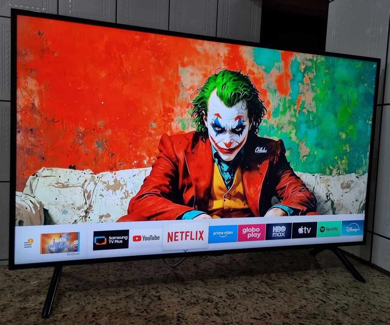 Tv Smart 55 polegadas Samsung 4K completa  - Foto 3