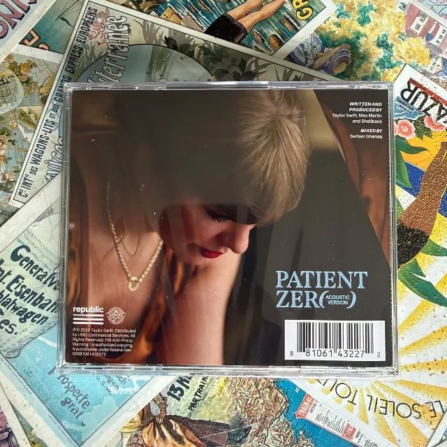 CD Taylor Swift - Patient Zero (Acoustic Version) - Foto 2