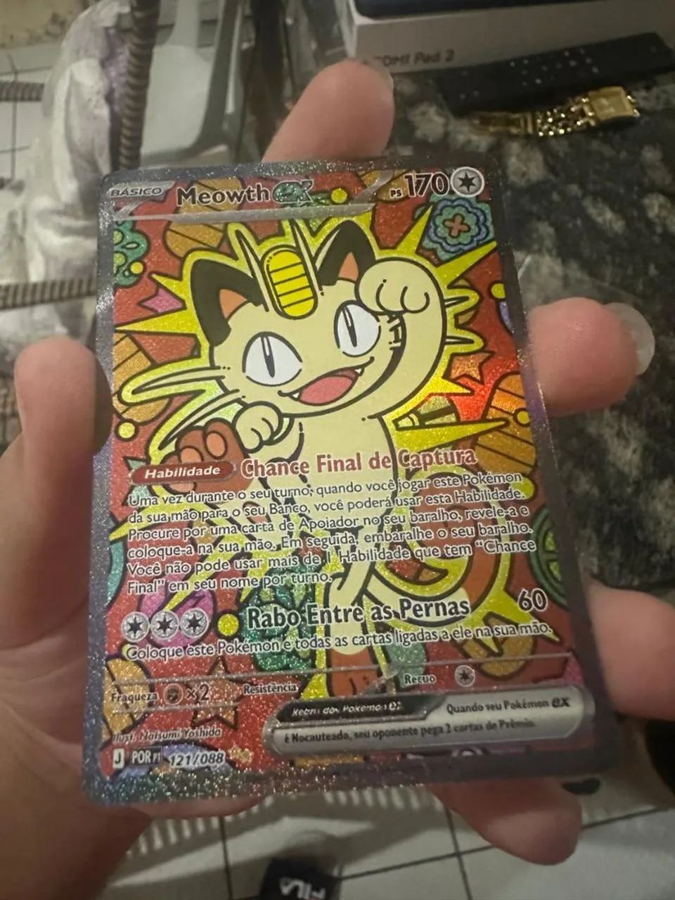 Meowth ex 121/088 - Foto 2