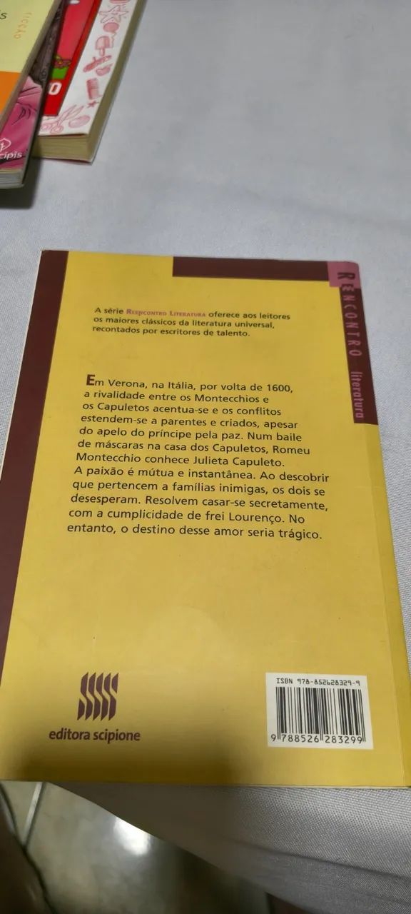 Romeu E Julieta Reencontro Literatura - Foto 3