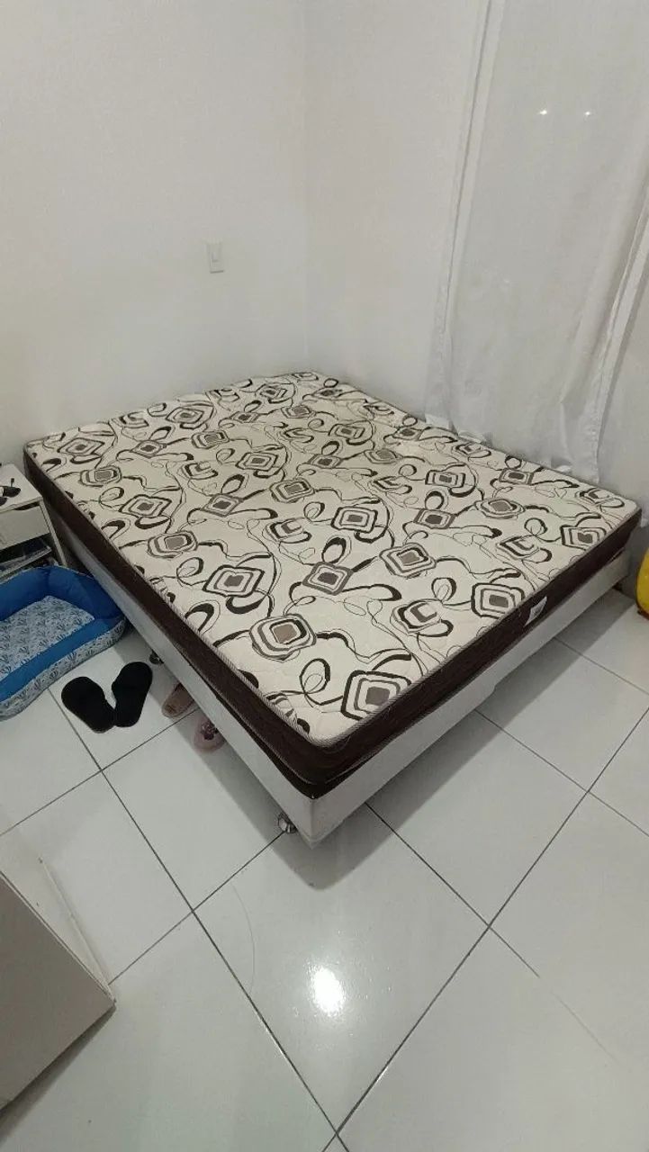 Colchão queen Ortobom d45+box