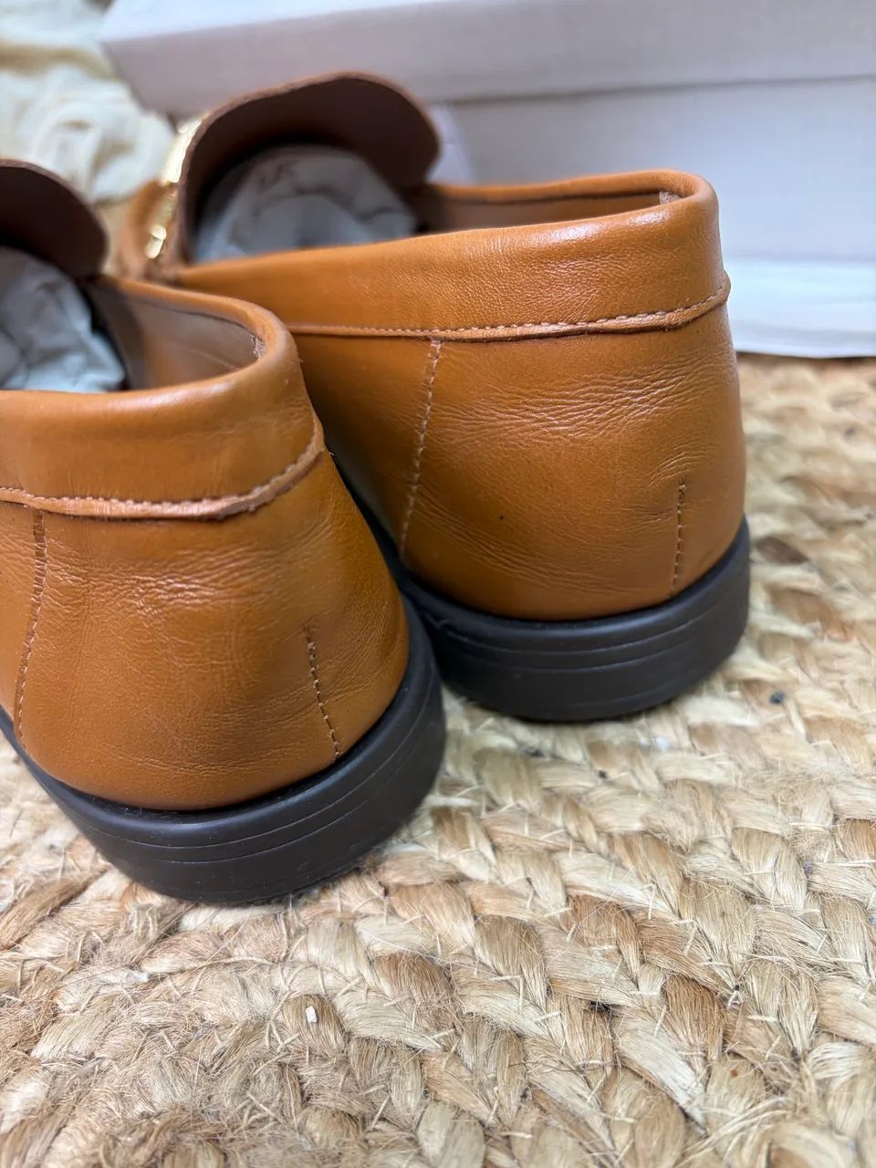 Mocassim em couro arezzo 37 (novo) - Foto 4