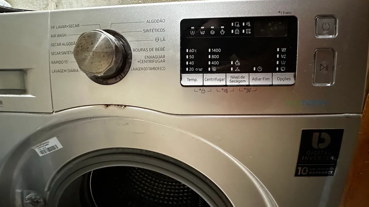 máquina Lava e Seca Samsung Eco Bubble - Foto 4