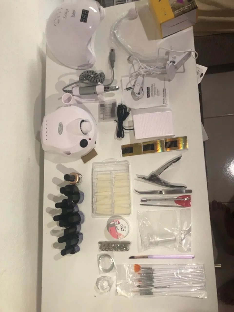 Kit completo de unha em gel 