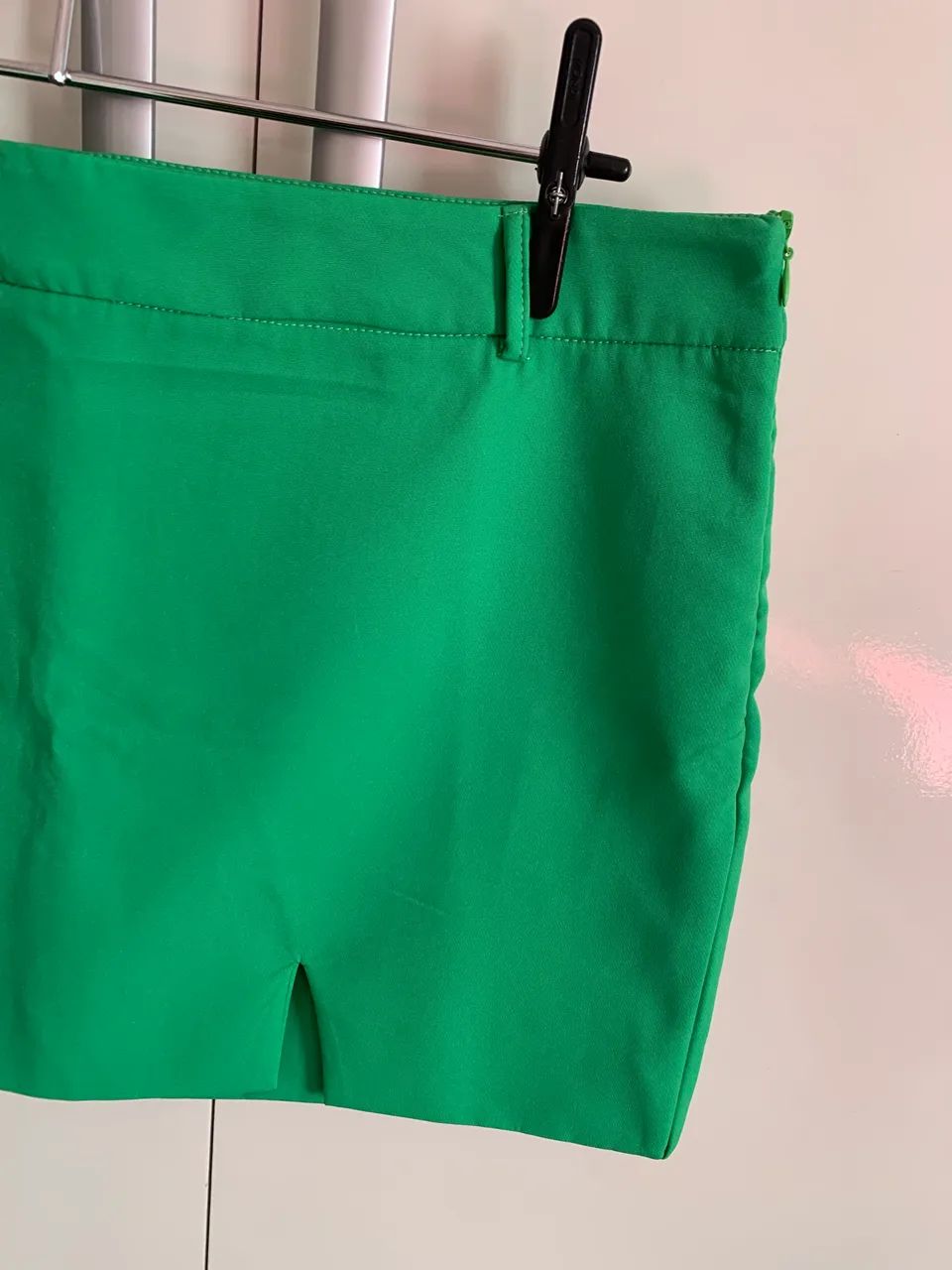 (TAM: M / NOVA!) SAIA ALFAIATARIA VERDE - Foto 5