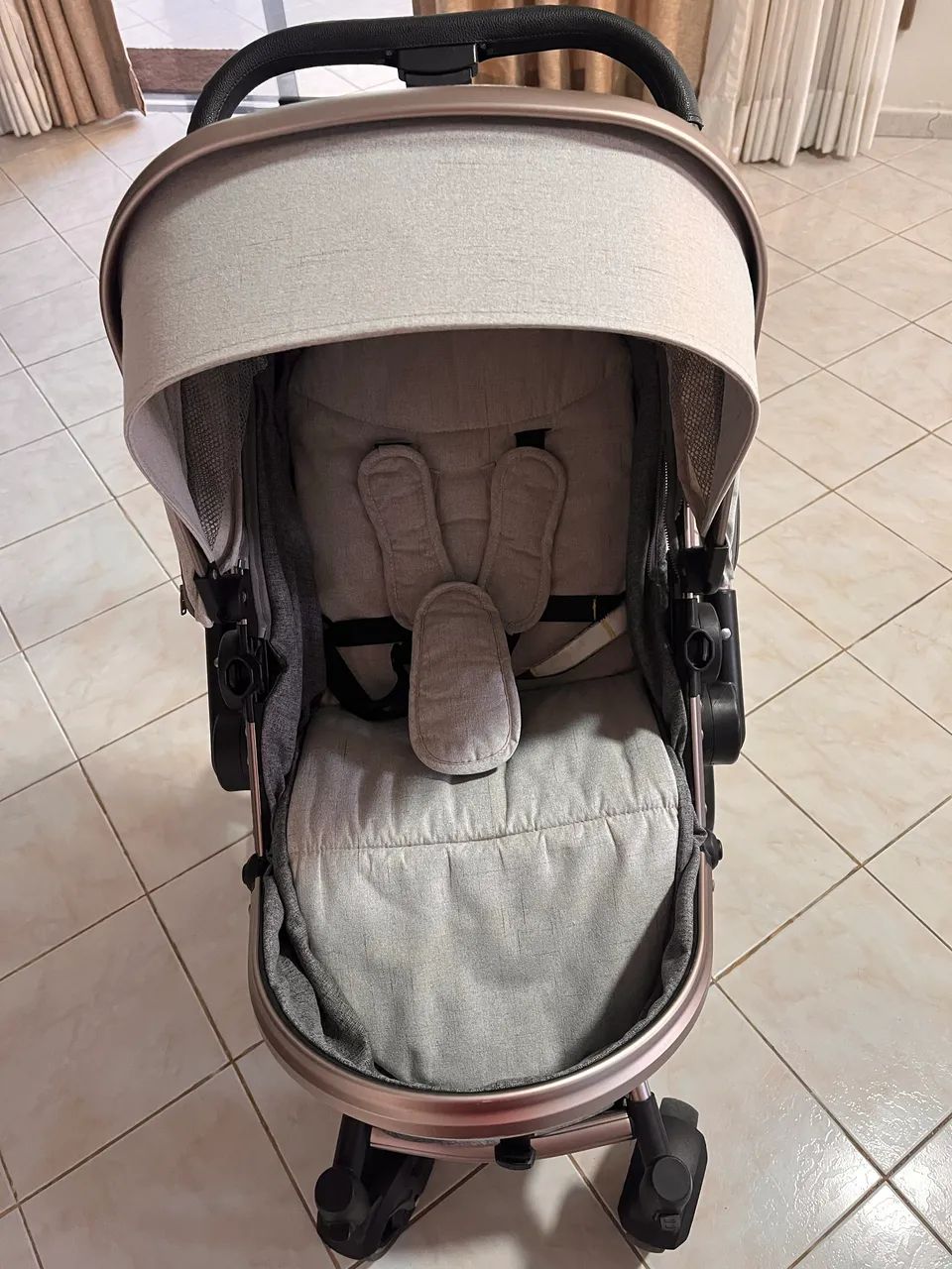 Carrinho passeio Bebê Moisés Reversível  - Foto 4
