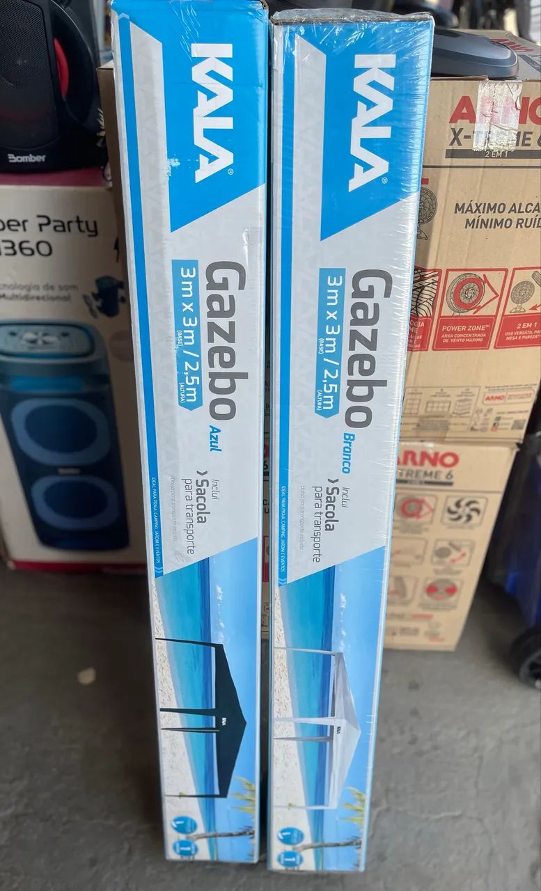 TENDA GAZEBO 3M por 3M ALTURA 2.5M ?