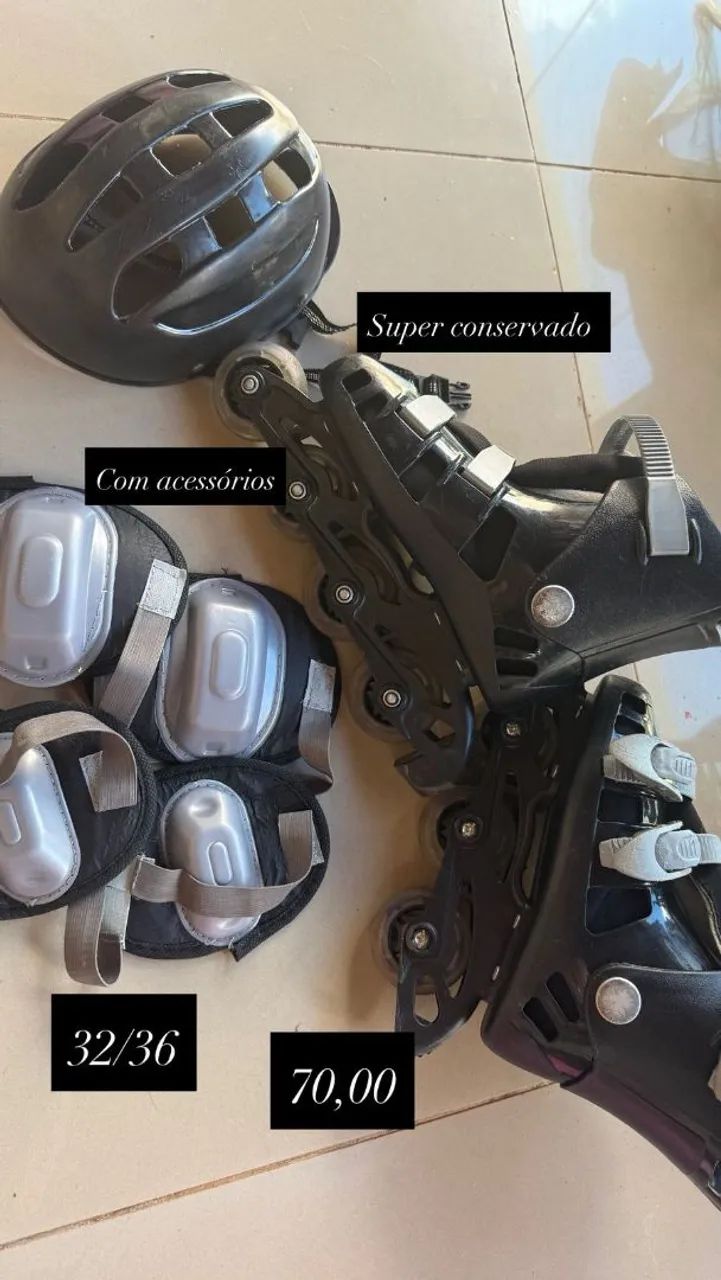 Carrinho, bebe conforto, patins - Foto 4