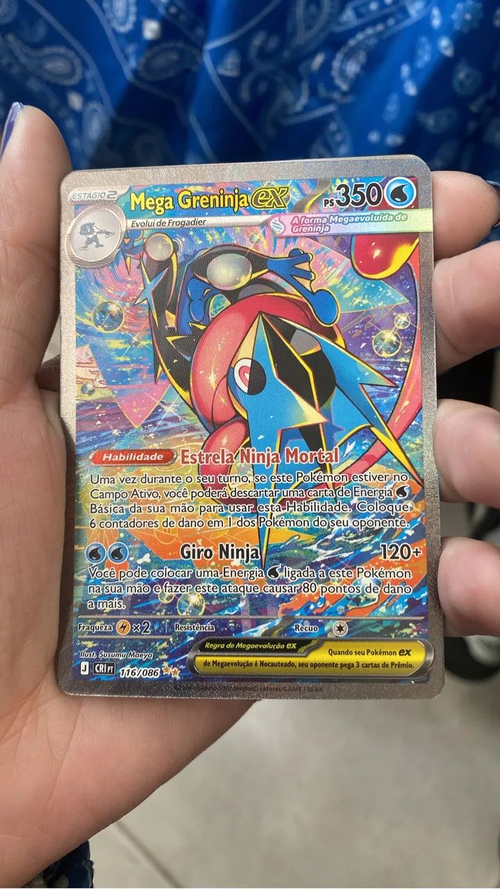 Mega Greninja EX 116/086 - Foto 2