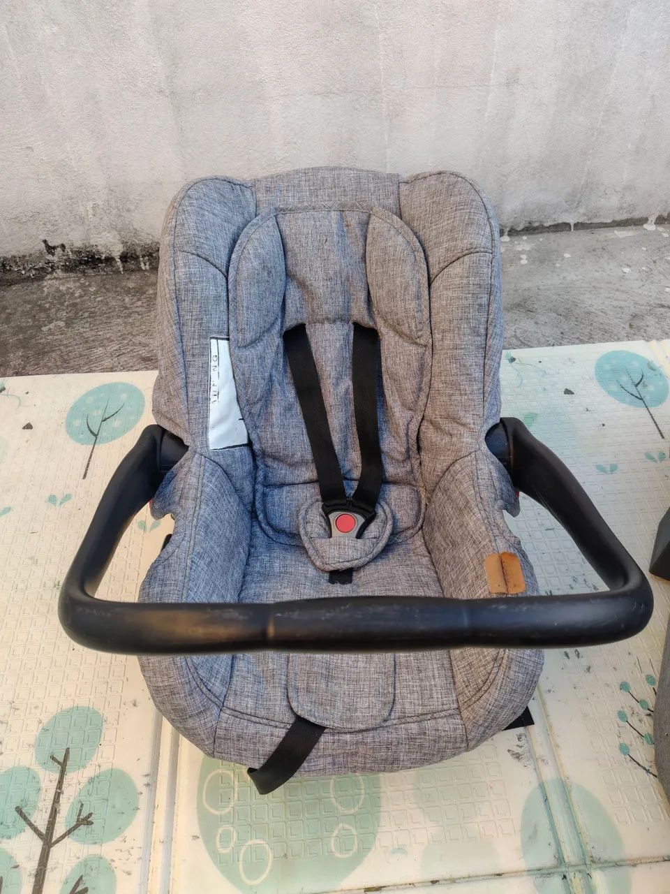 Kit Abc Design Como 4 Excelente Estado com Carrinho, Bebê conforto, Moisés, bolsa  - Foto 5