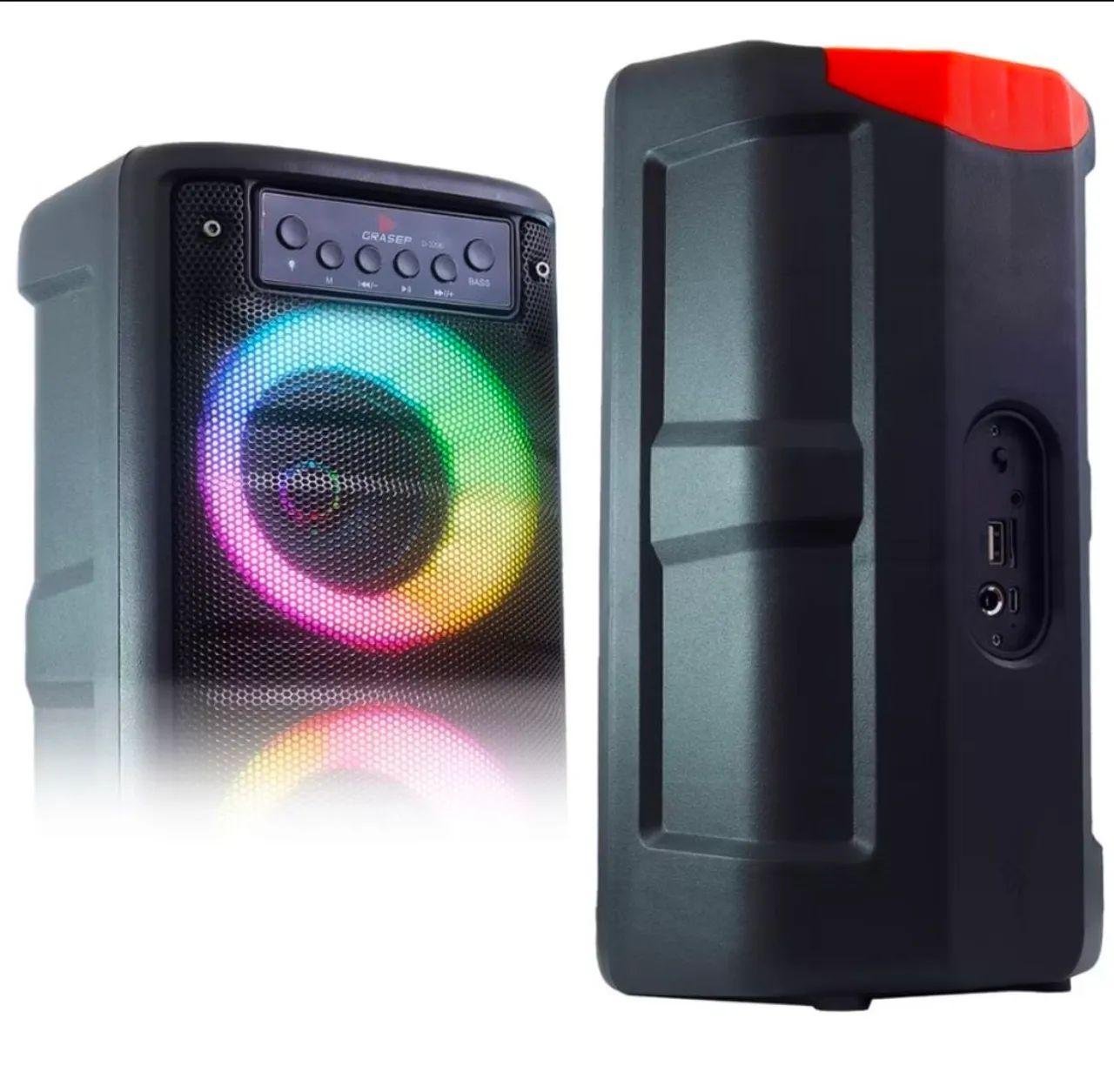 Caixa de som Bluetooth com Karaoke - Foto 5