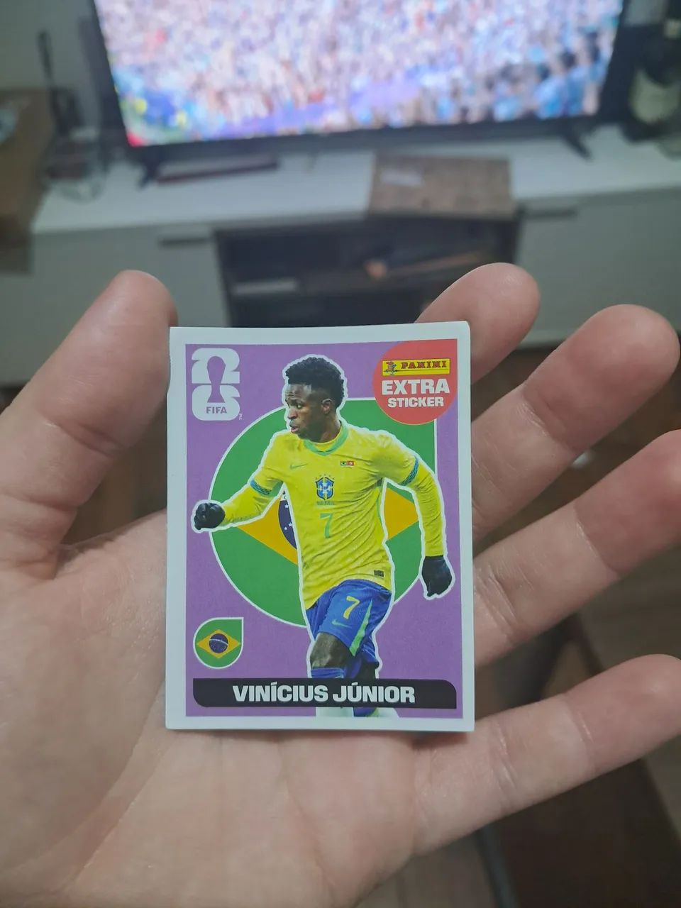 3 FIGURINHAS LEGEND EXTRAS VINI JÚNIOR  - Foto 4