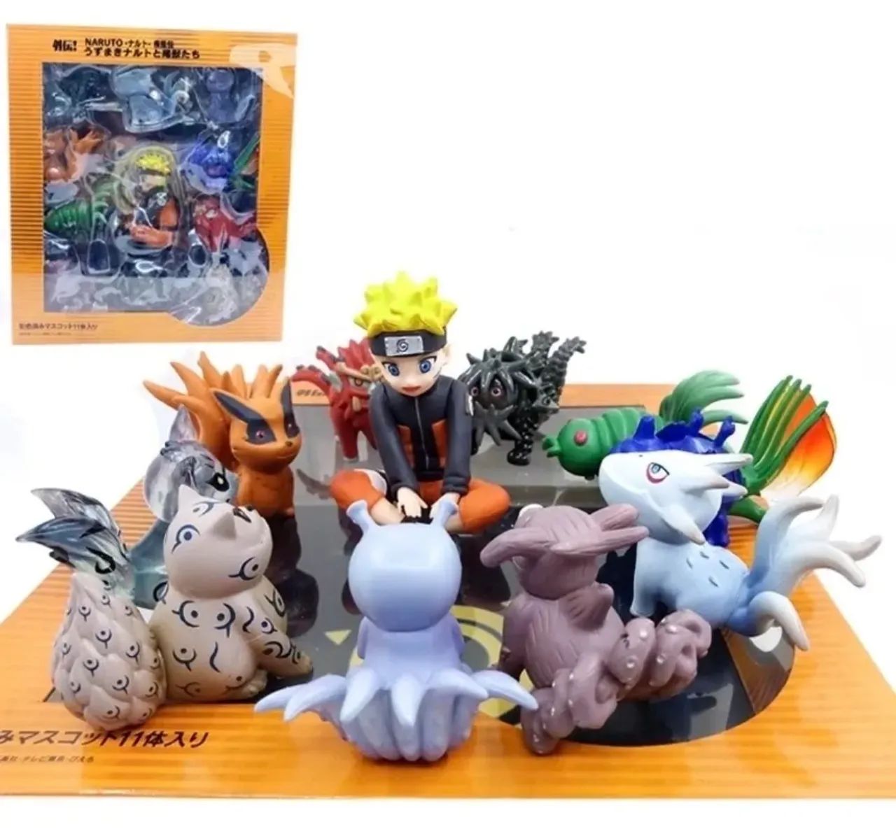 Naruto e todas as bijus kit com 11 - Foto 3