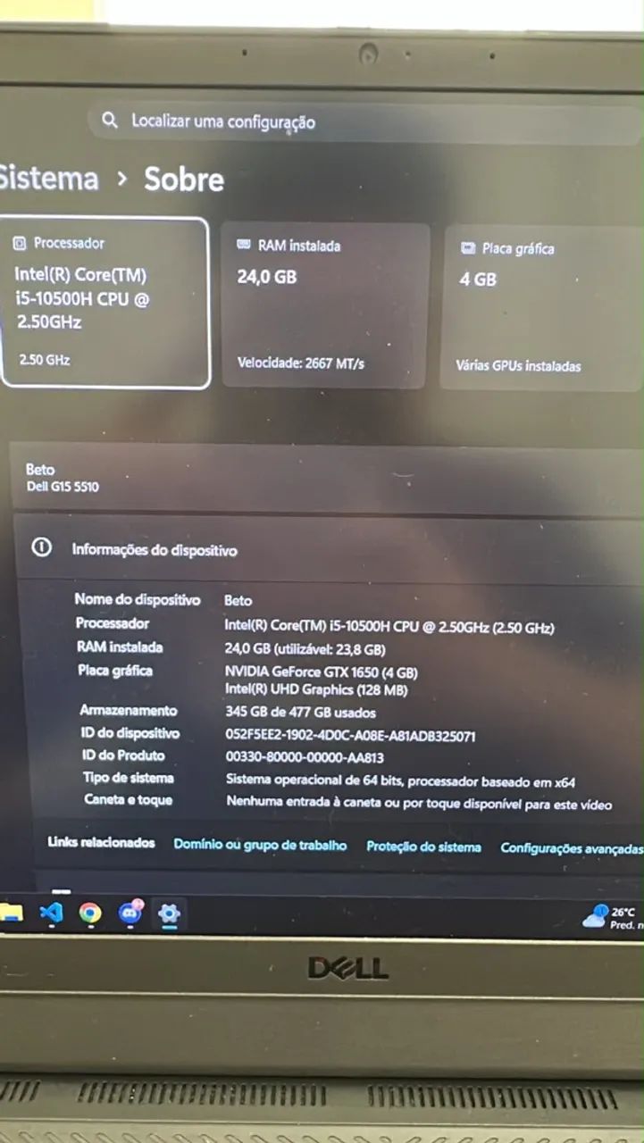 Notebook Gamer Dell G15 - Foto 4