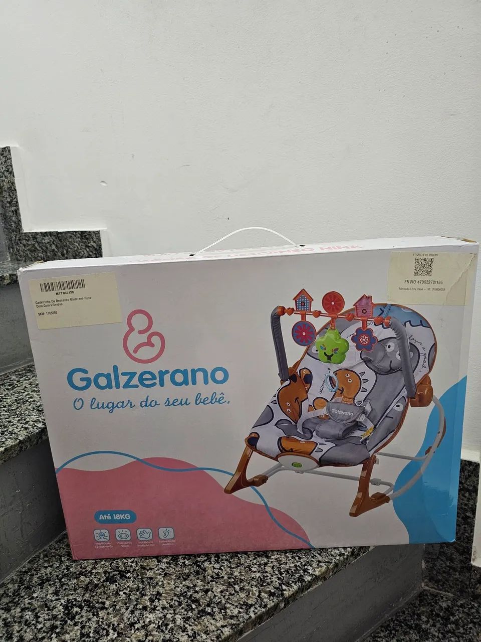 Carrinho, bebê conforto e cadeira vibratória  - Foto 2