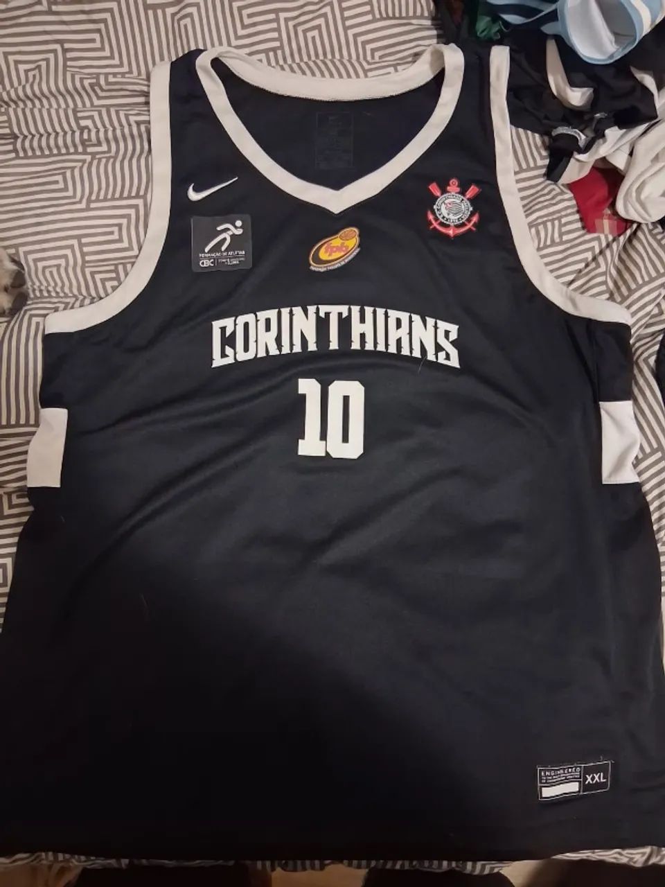 CAMISA DE BASQUETE CORINTHIANS OFICIAL NIKE