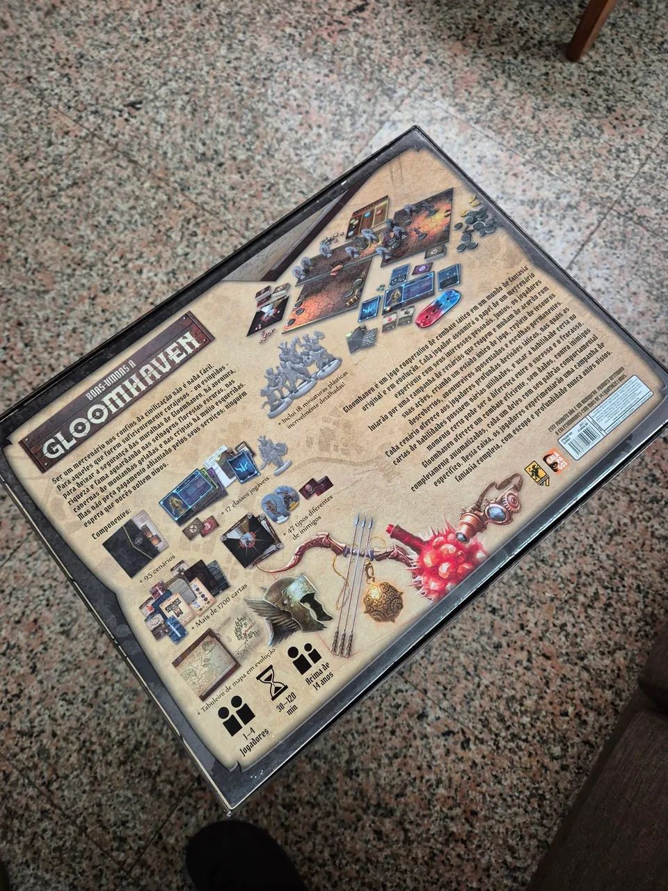 Gloomhaven Novo Jogo de Tabuleiro - Foto 3