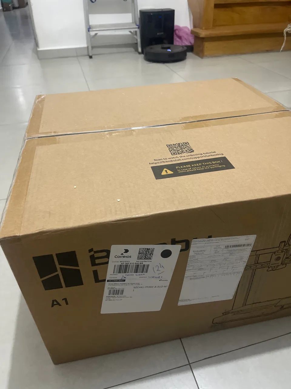 Impressora 3D bambu lab a1