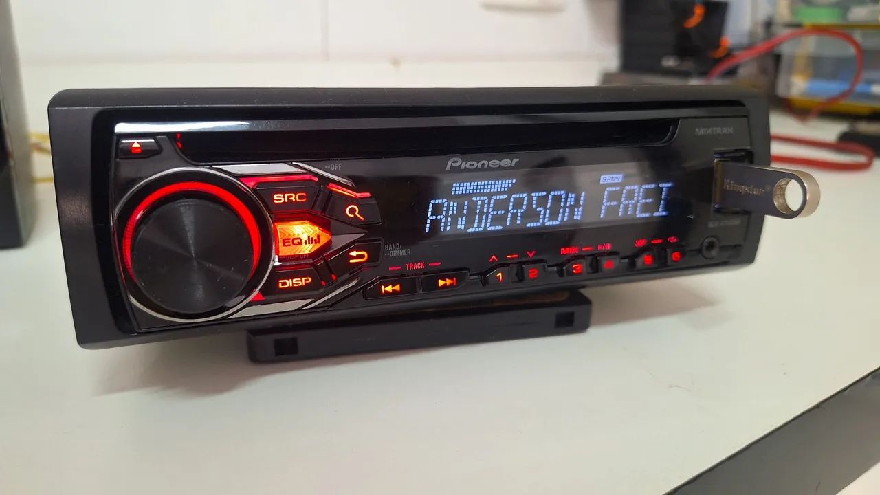Frente pioneer deh-x1850ub funcionando perfeitamente  - Foto 3