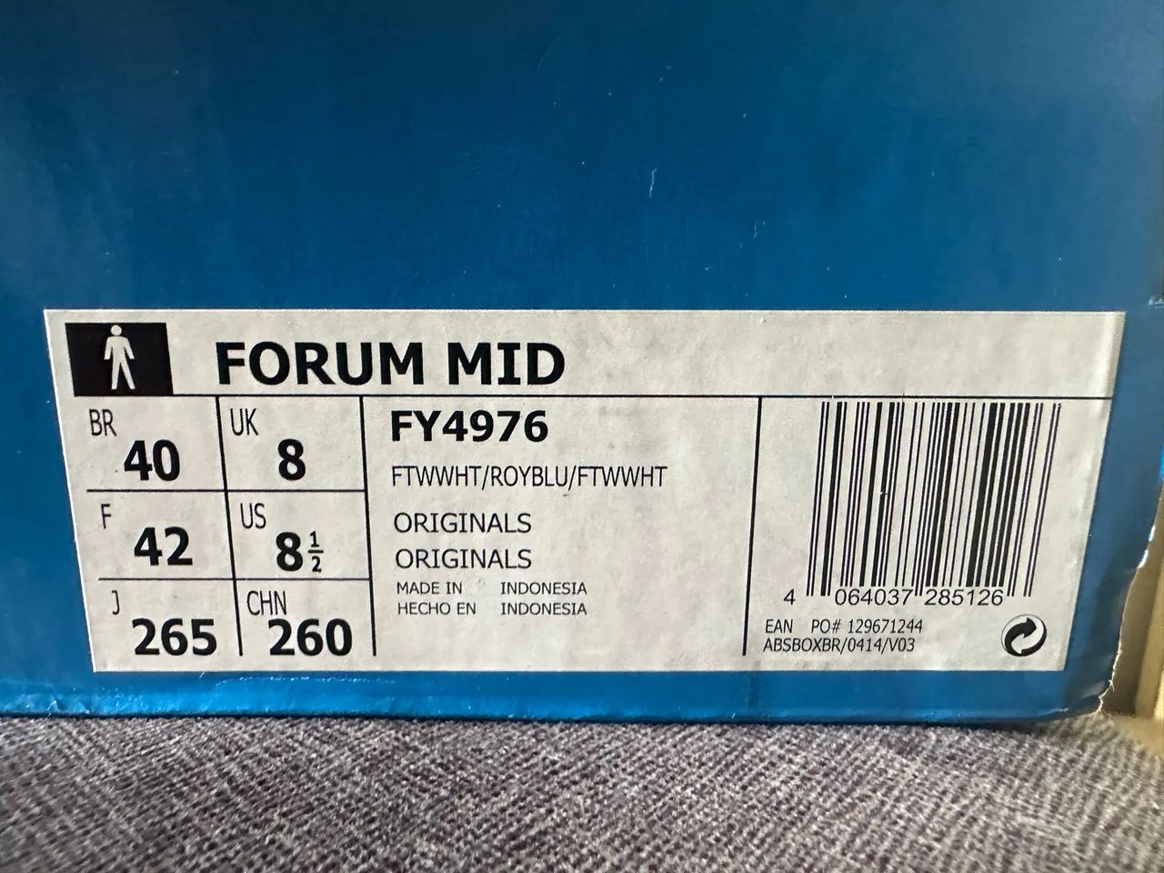 Tênis adidas fórum mid 40 - Foto 5