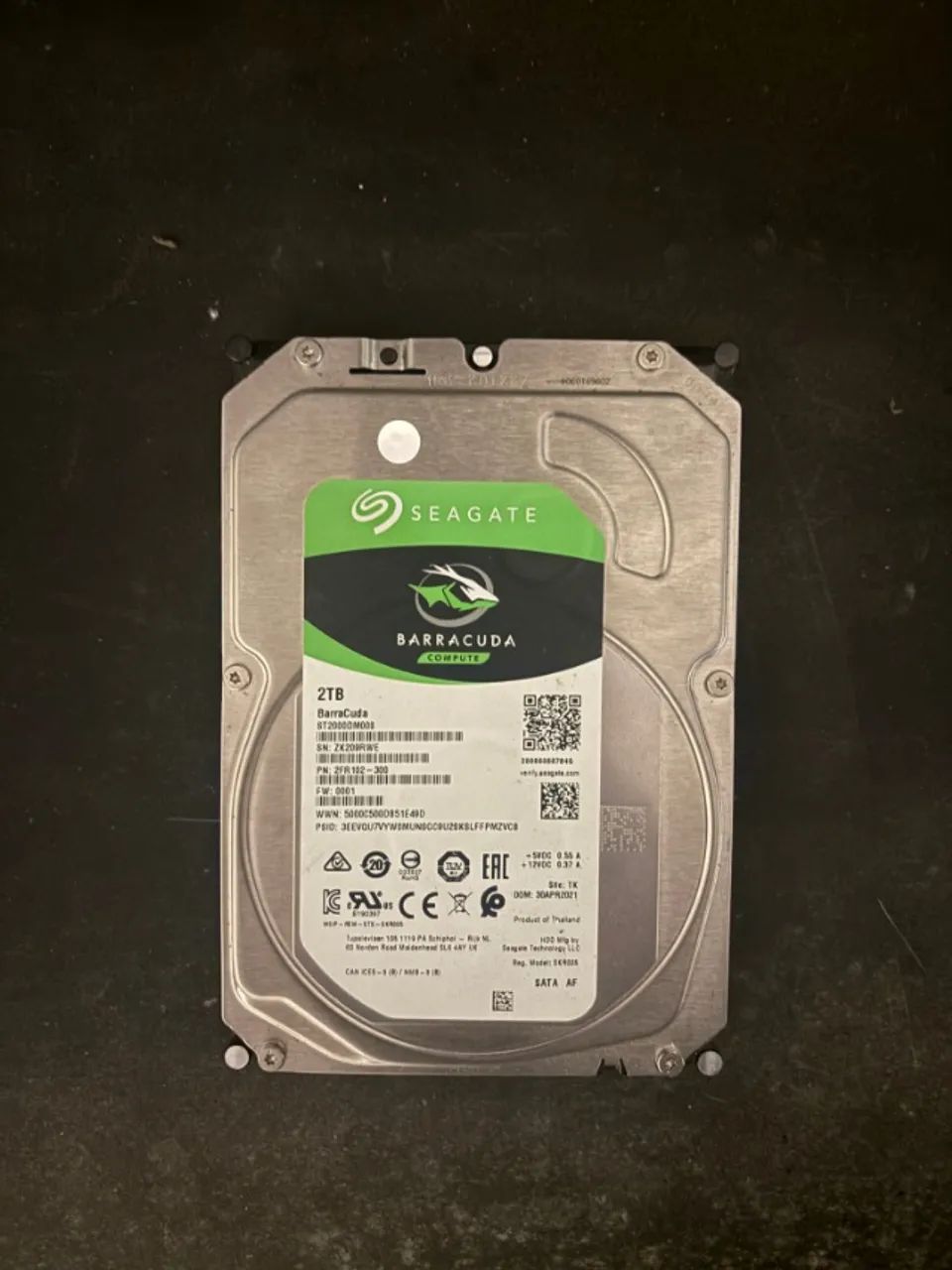 HDD 2TB SEAGATE BARRACUDA