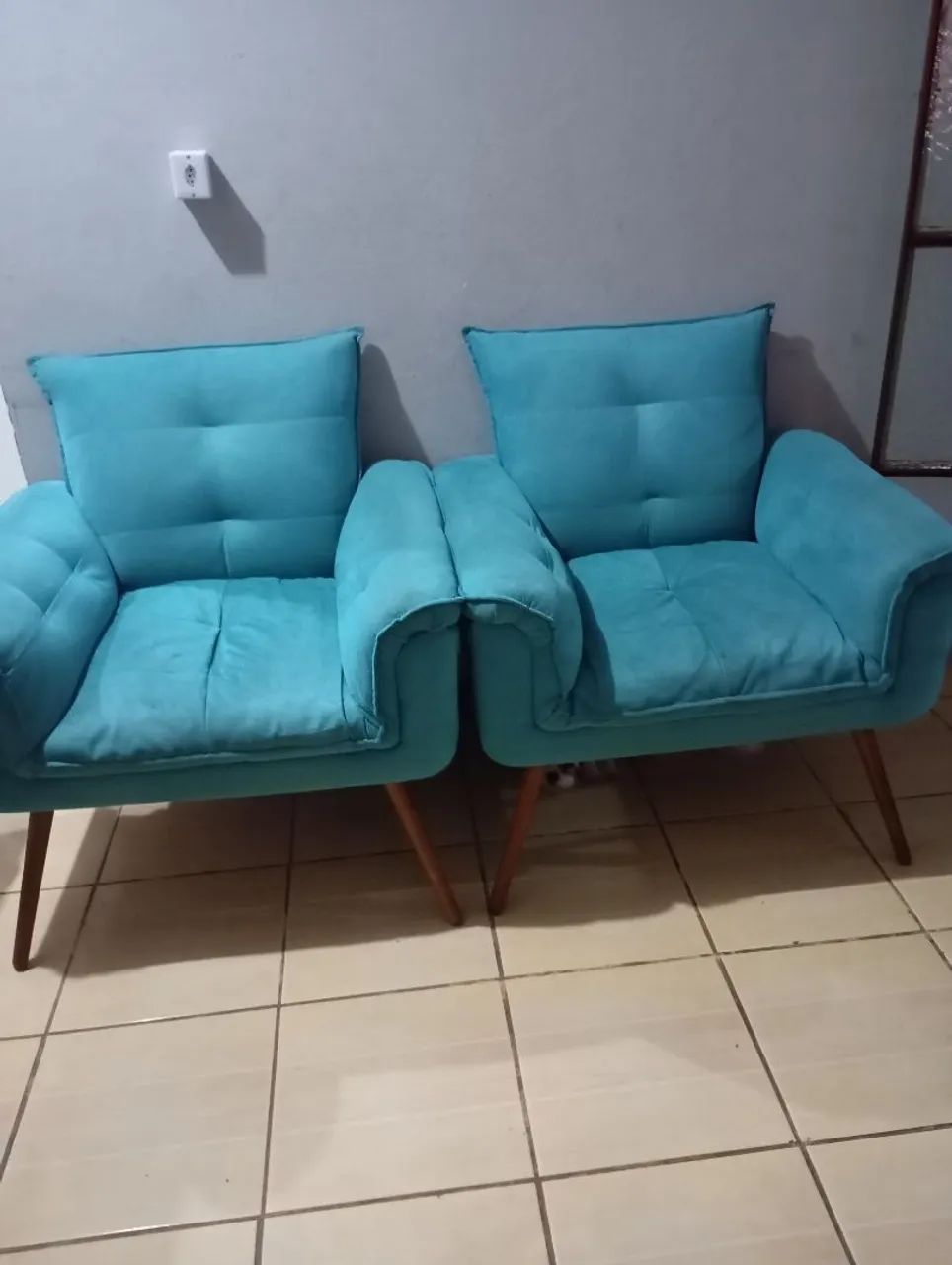 Lindas poltronas de Suede 