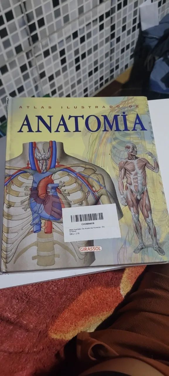 Livro Atlas Ilustrado de Anatomia