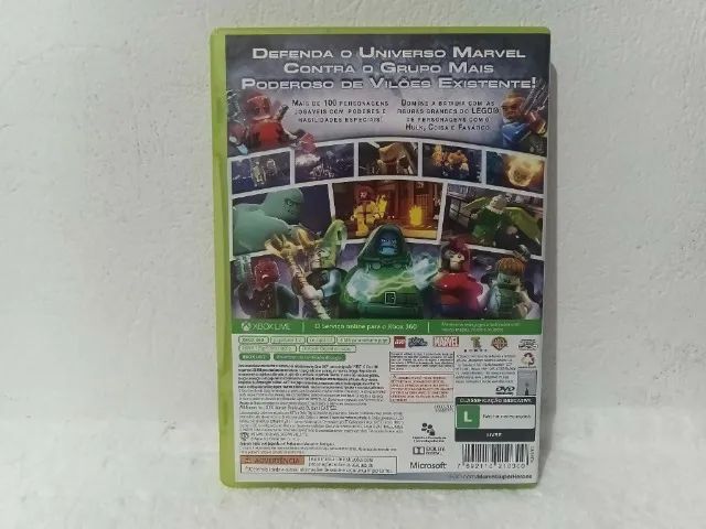 Lego Marvel Super Heroes Xbox 360 Original Usado - Foto 2