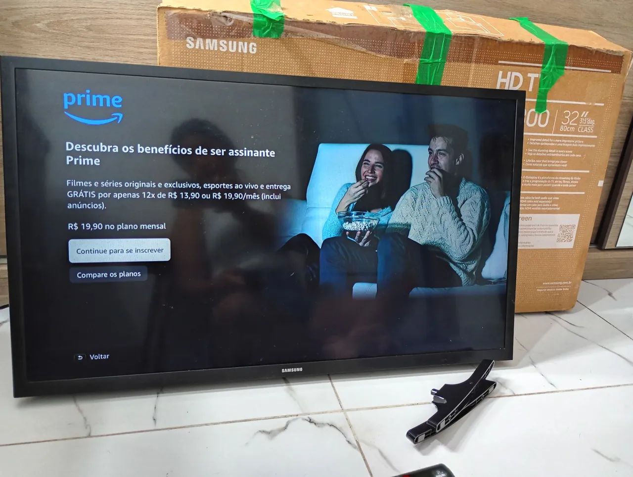 TV SMART 32 Samsung tizen com caixa (entrego) - Foto 4