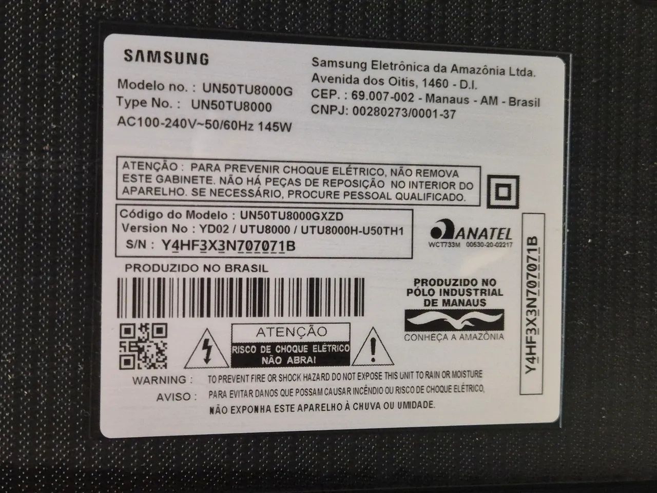 Smart TV Samsung 50 polegadas 4K LEIA - Foto 3