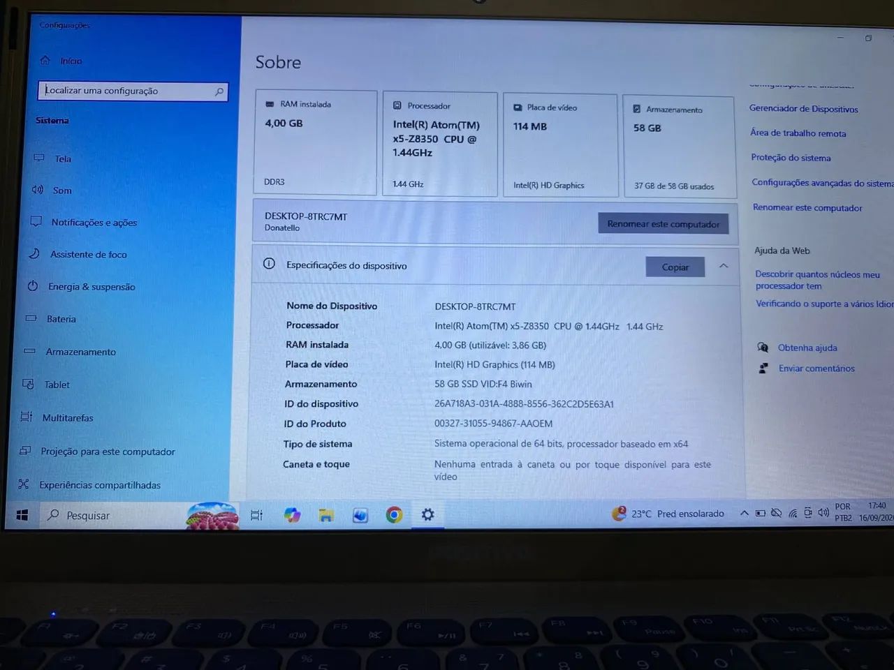 Notebook Positivo  - Foto 2