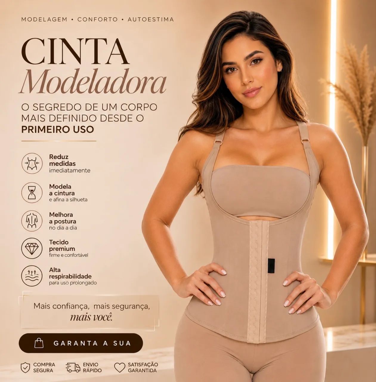 Cinta Modeladora 16 barbatanas