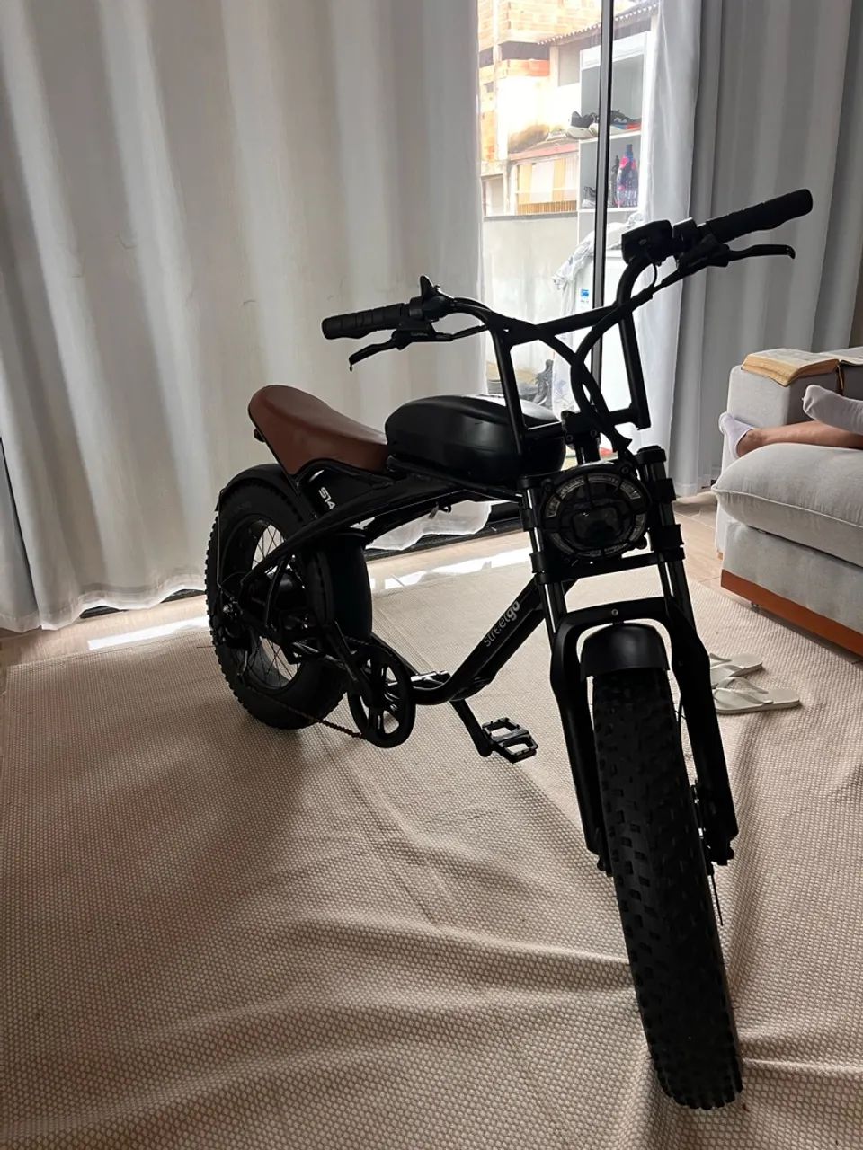 Bicicleta elétrica top