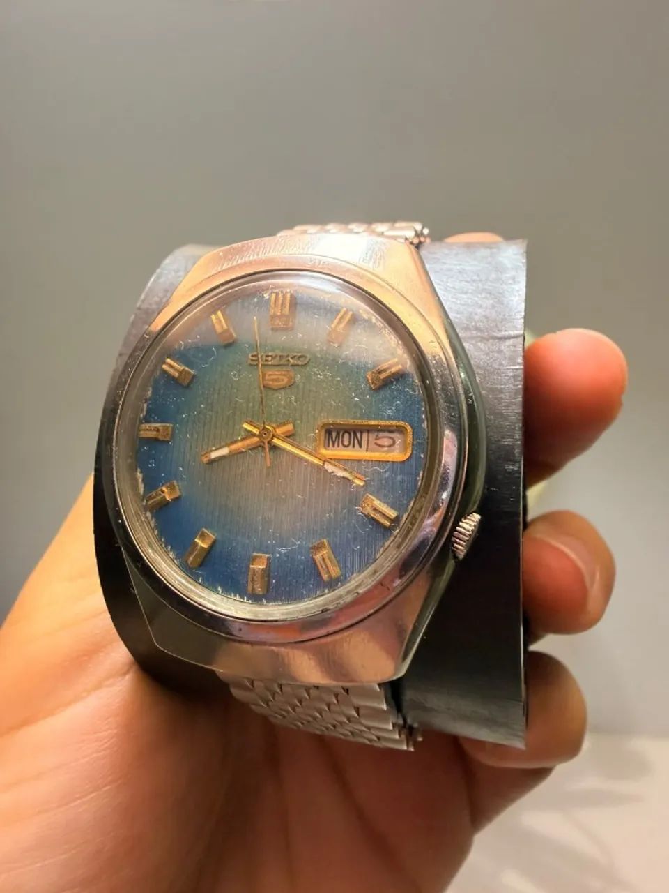 Seiko 5 Azul - Foto 3