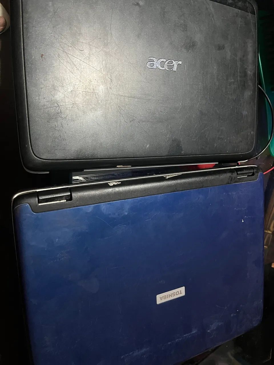 dois notebook Acer e outro da marca Toshiba. - Foto 5