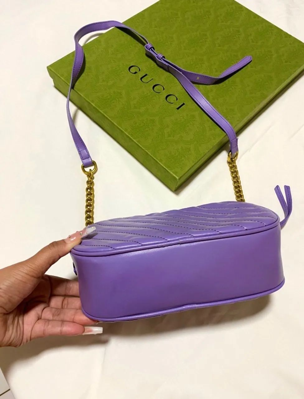 Bolsa Gucci Lilás  - Foto 4