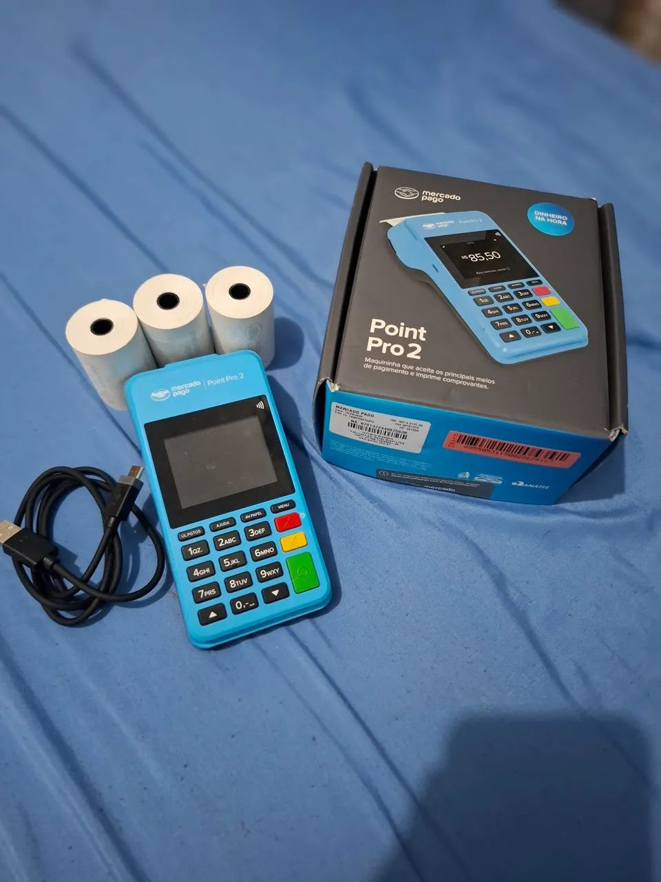 Maquininha Mercado Pago Point Pro 2 - Foto 5
