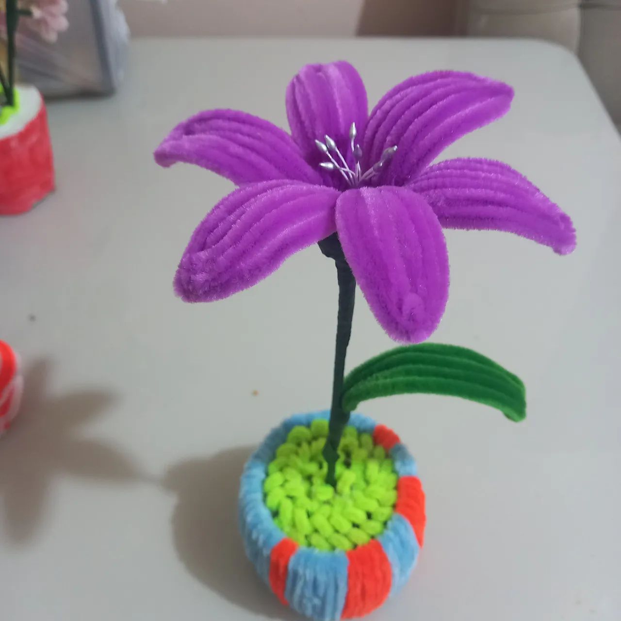 Flores chanille - Foto 2
