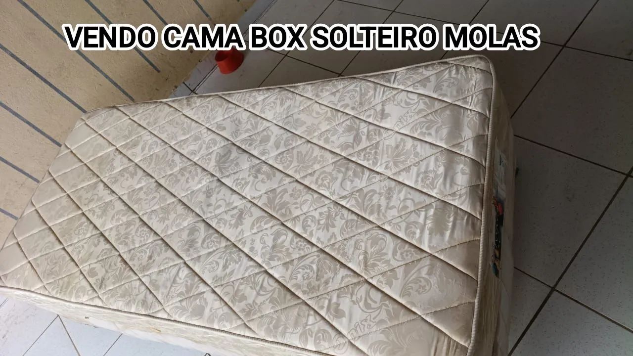Cama box solteiro 