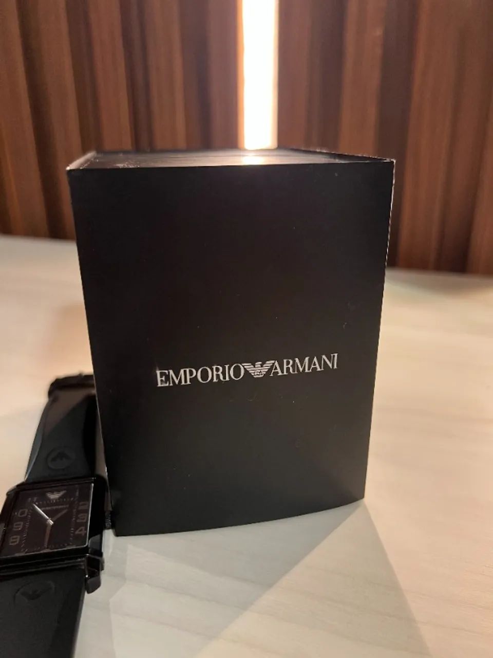 Relógio Empório Armani preto - Foto 5