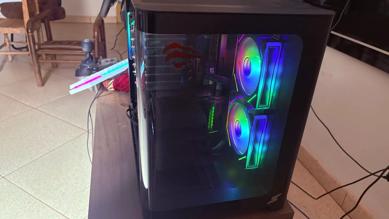Pc gamer high end pra jogos e multitarefas + acessórios  - Foto 4