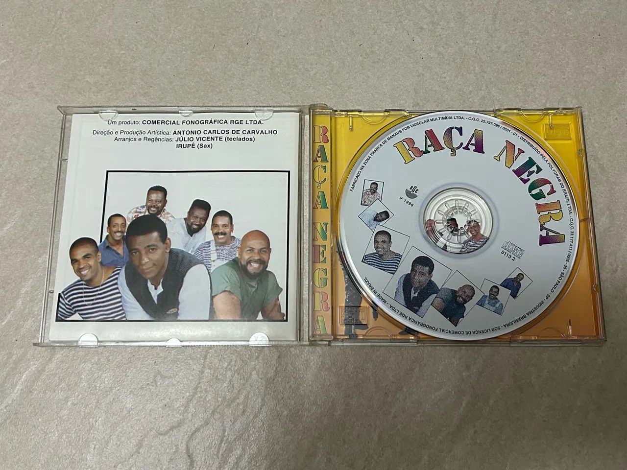 cd raça negra volume 6 - Foto 3