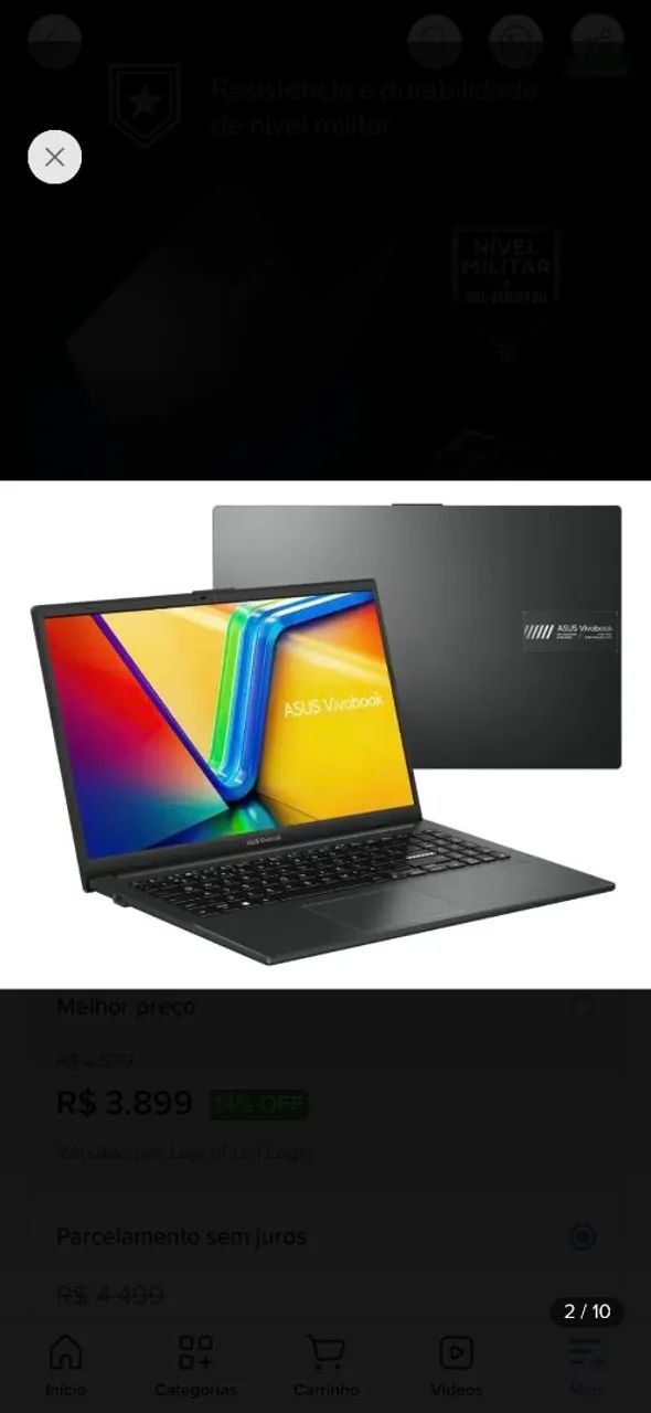 Notebook Asus Vivobook GO 15 - Foto 3