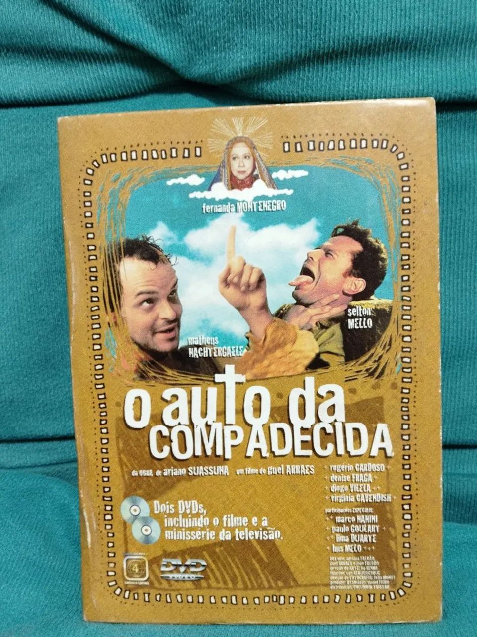 2 DVDs O Auto da Compadecida (Original) 