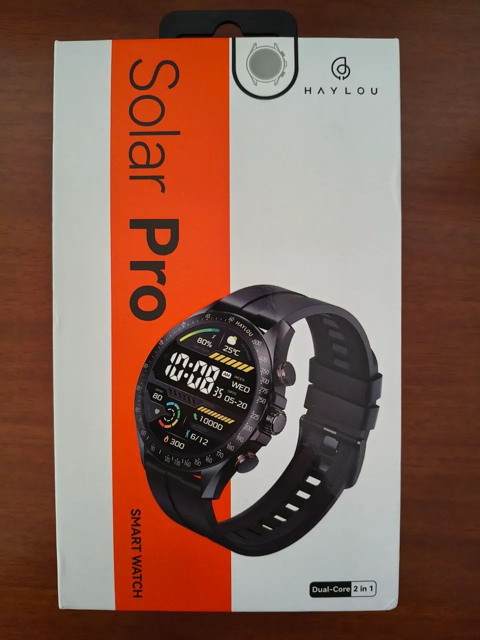 SMARTWATCH SOLAR PRO - NA CAIXA - Foto 4