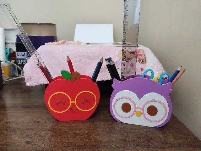 Porta lápis e caneta  - Foto 3