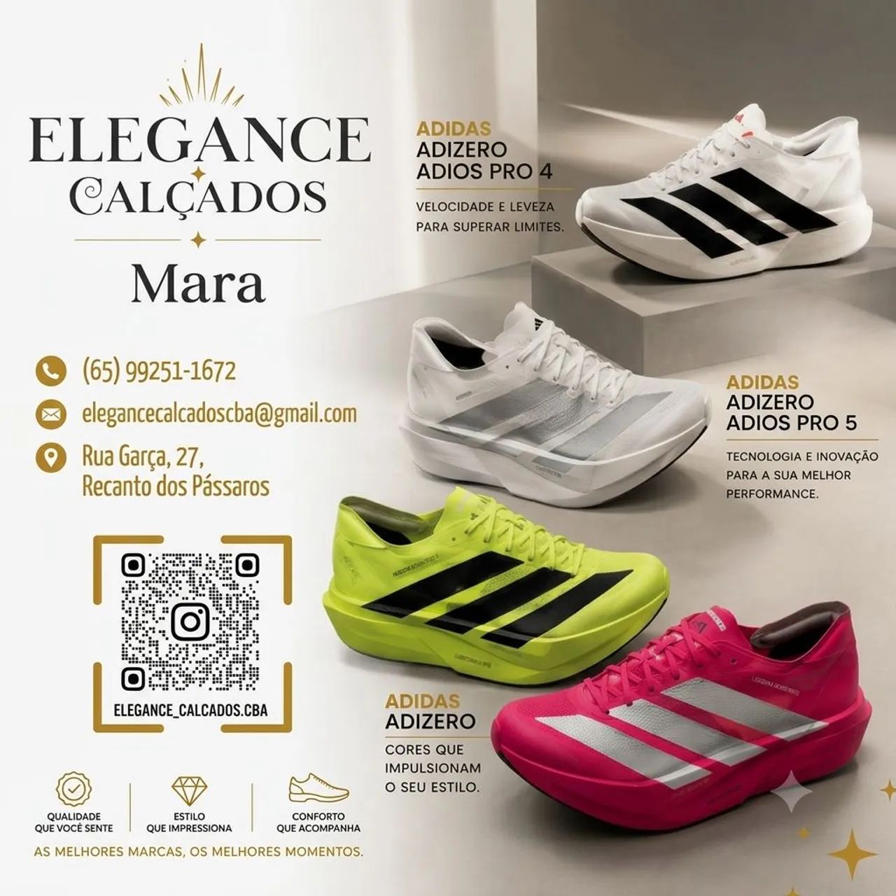 Tênis Multimarcas - Estilo, conforto e versatilidade!